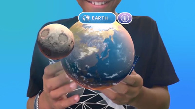 Boy with Earth