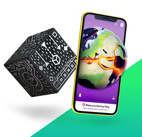 🧊Learning app augmented reality VR/AR free. Making paper or giant Merge  Cube that students can create at home as a DIY project -   Online Courses